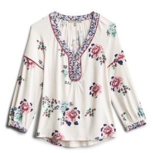 Stitch Fix l Daniel Rainn Manuel Printed Henley Knit Top, XS